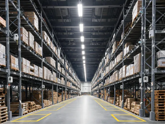 Warehouse high bay lighting