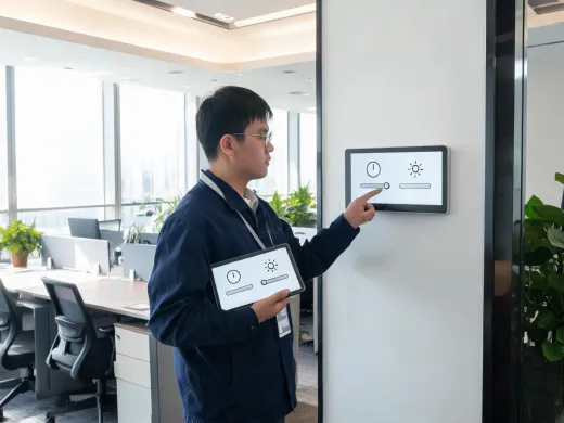 Occupancy control commissioning